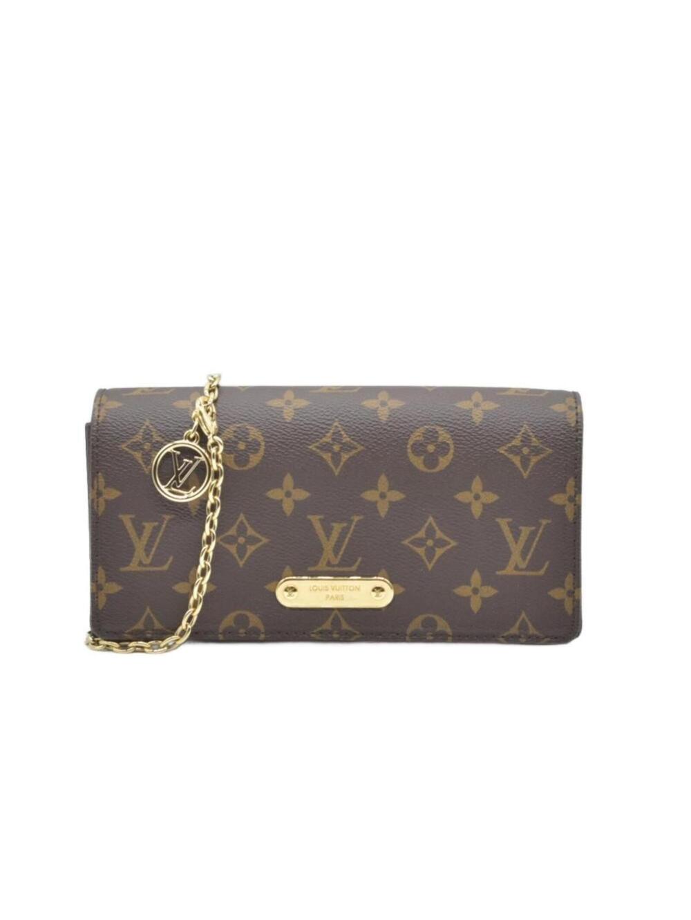 $1750 Louis Vuitton  Monogram Lily Wallet On Chain RFID - Picture 2 of 15